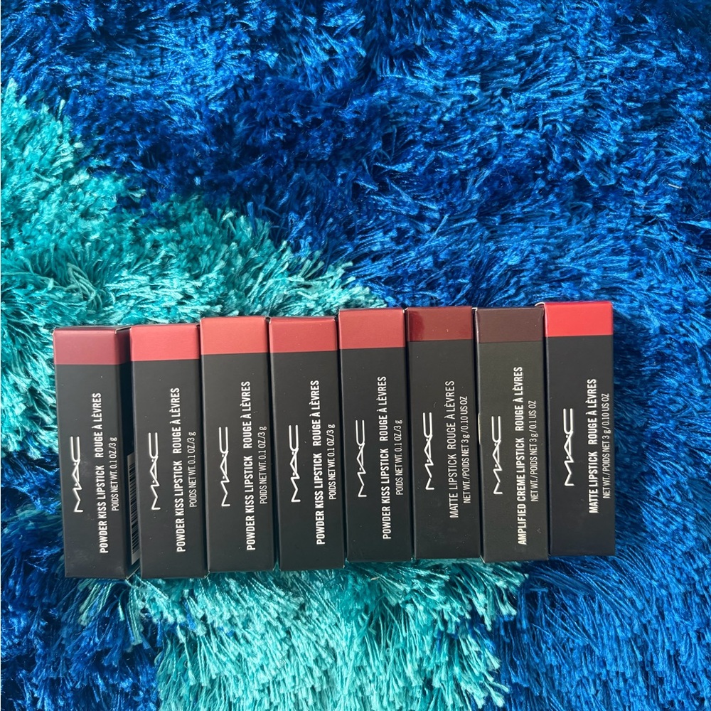MAC Cosmetics Lipstick – Red and Coral Shades-DM to Pick Your Colors